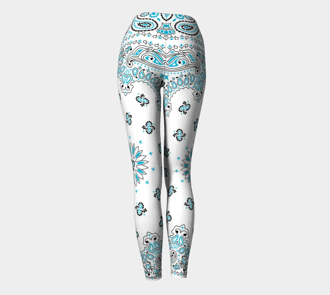 Bandana Print Yoga Leggings