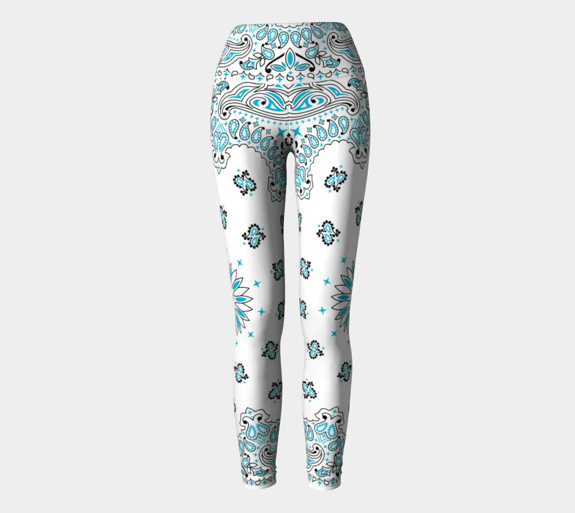 Bandana Print Yoga Leggings
