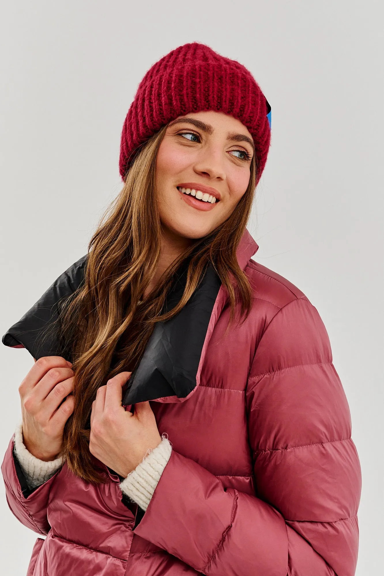 Boho Dreamer double-sided winter coat