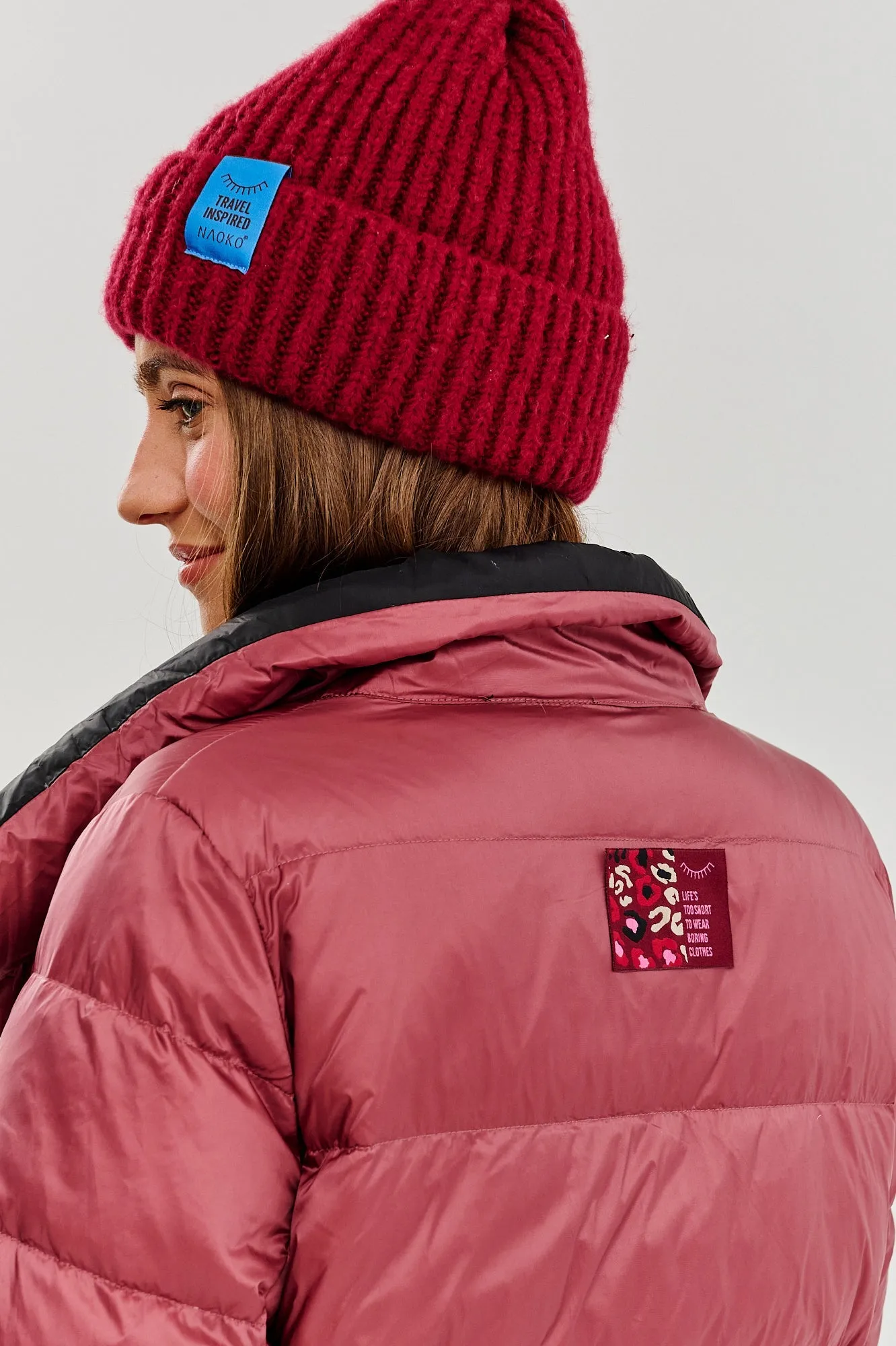 Boho Dreamer double-sided winter coat