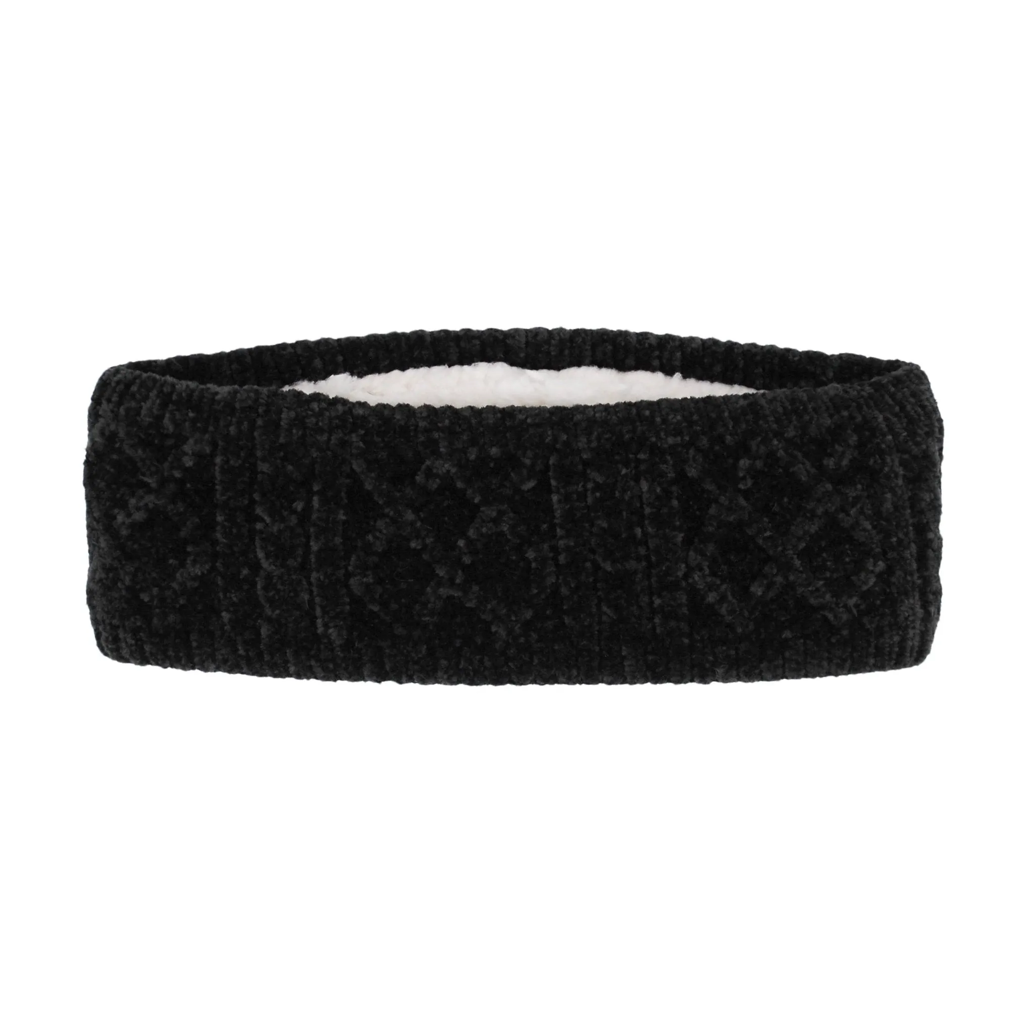 Chenille Headband - Black