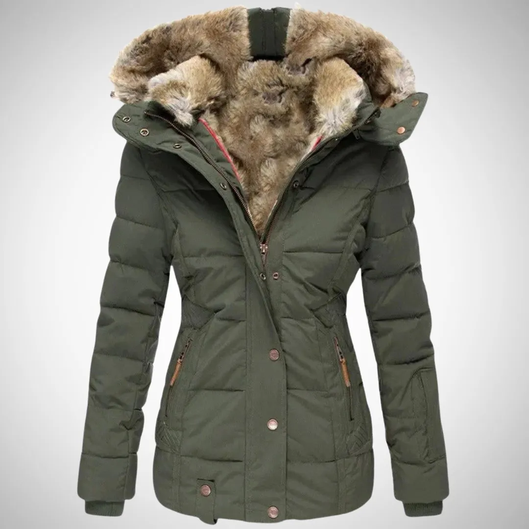 Doreen Fur-Lined Puffer Jacket