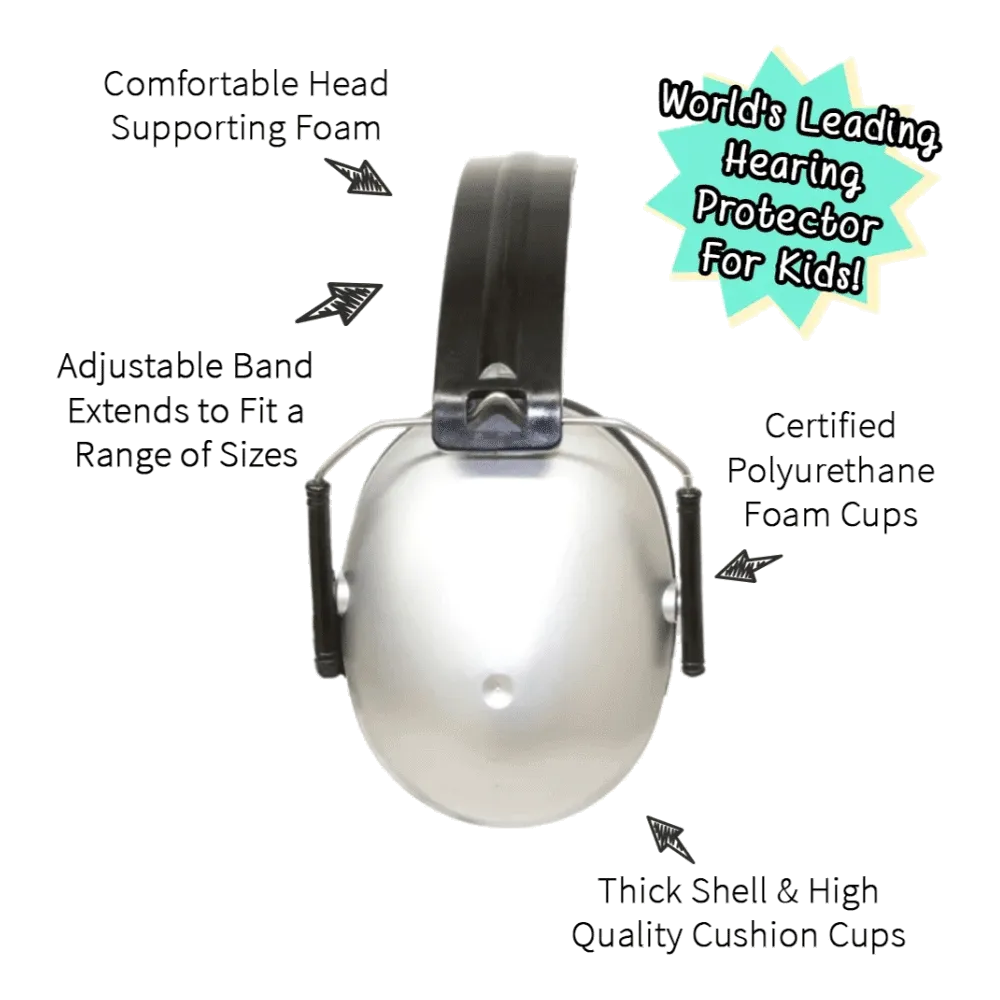Kids Hearing Protection Earmuffs (2y ) - Baby Banz