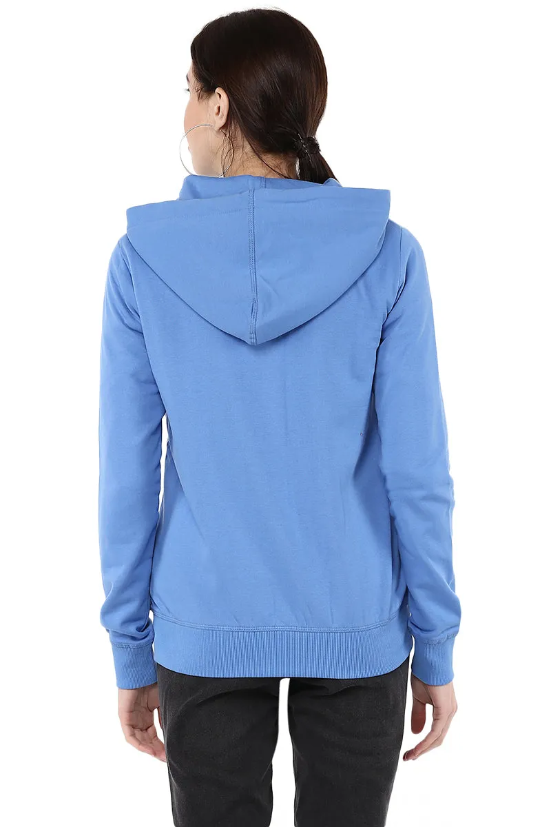 Moda Elementi solid color hoodies women sweatshirt