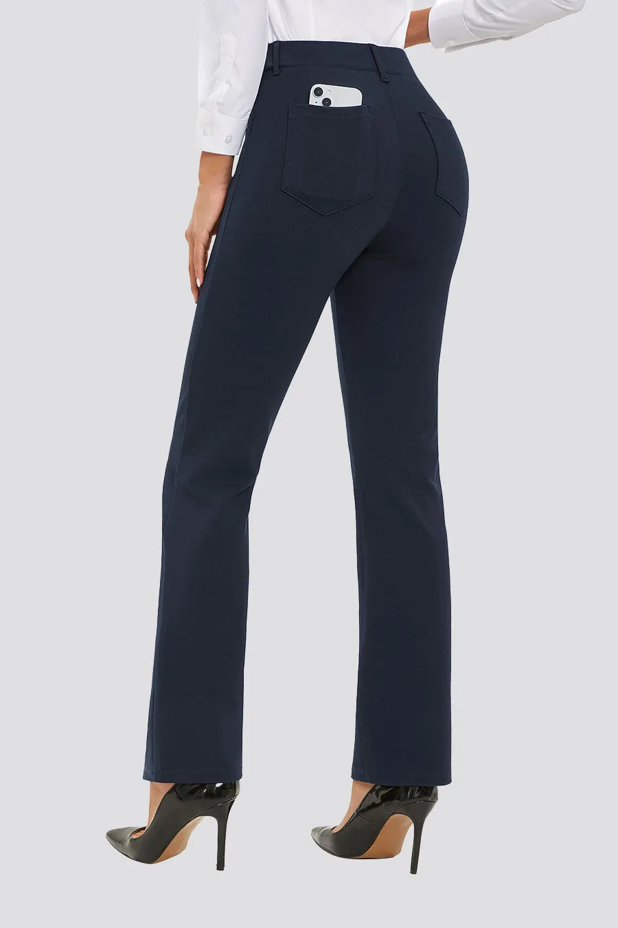 Women Business Casual Work Pants | Straight 30''